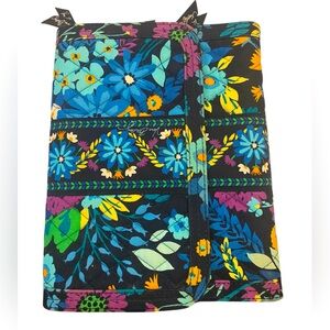 Vera Bradley fold out makeup travel bag